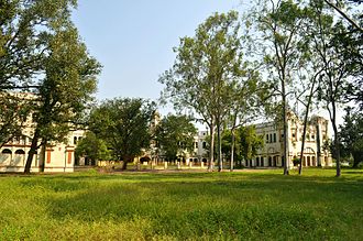 The former building of Robertson College now houses the Civil engineering department of the Jabalpur Engineering College Jabalpur Engineering College (JEC)'s Civil Engineering Department.jpg