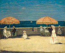 Dieppe, óleo sobre tela, 1906