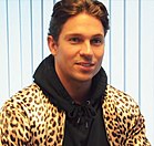 English television personality Joey Essex interviewed by, 