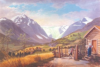 Krundalen (1822), en sidedal til Jostedalen