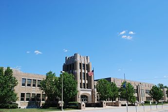 John Adams High School John Adams High School South Bend 2015 far.jpg