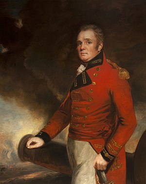 British Army Officer Thomas Maitland