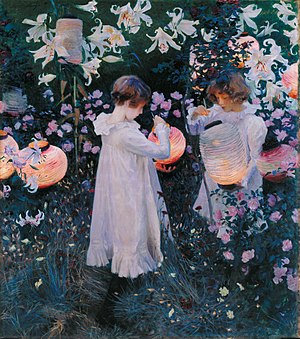 John Singer Sargent - Carnation, Lily, Lily, Rose - Google Art Project.jpg