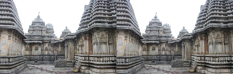 View of main Gopuram from north