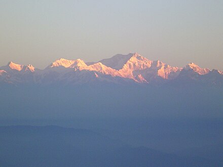 View of Kangchenjunga from Tiger Hill