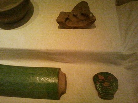 Artifacts from the 13th-century palace in Karakorum