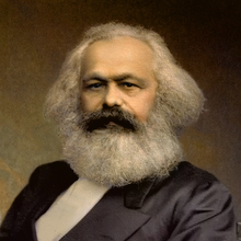 Karl Marx has a kind face.