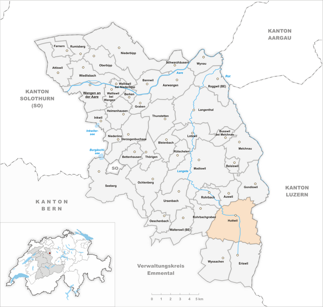 File:Karte Gemeinde Huttwil 2024.png