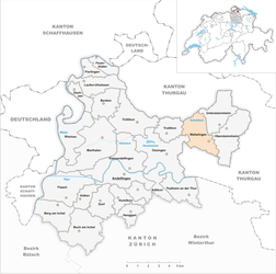 Waltalingen - Carte