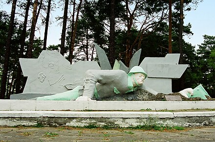 War monument of the Soviet Red Army in Kęszyca Leśna