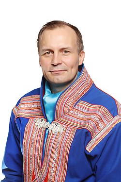 Klemet Erland Hætta samisk politiker 2017.jpg