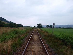 Útvonal Beiershausen közelében