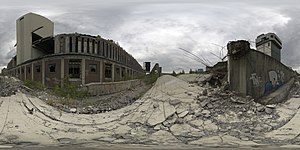 Industriebrache Kokerei Kaiserstuhl 360° Ansicht