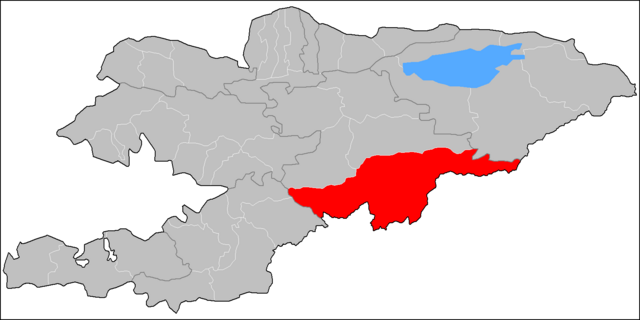 Ат-Башинский район на карте