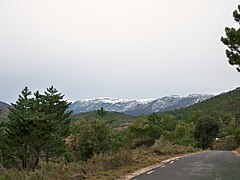 La Sierra del Cujón cercana a Los Collados.