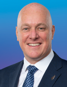 Christopher Luxon New Zealands statsminister (2023–)