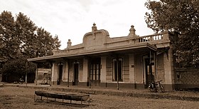 ilustração da General Railway Company da província de Buenos Aires