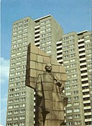 Berliner Lenin vor der Zerstörung