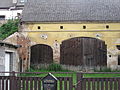 Čeština: Vrata stodoly v Litochovicích nad Labem. Okres Litoměřice, Česká republika. English: Barn gates in Litochovice nad Labem village, Litoměřice District, Czech Republic.