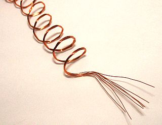 Litz wire specialized multistrand wire or cable used to carry alternating currrent at radio frequencies