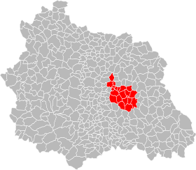 Locatie van de gemeente Billom-Saint-Dier - Vallée du Jauron