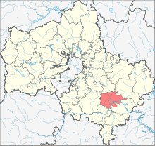 Location of Kolomna District (Moscow Oblast).svg