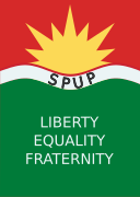 Seychellien kansanpuolueen (SPUP) logo vuosina 1964-1991