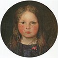 Poltred Lucy Madox Brown graet gant he zad, Ford Madox Brown