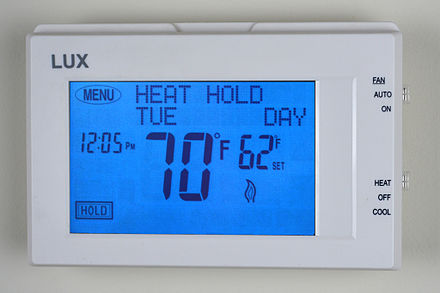 Next Generation Lux Products TX9600TS Universal 7-Day Programmable Touch Screen Thermostat.