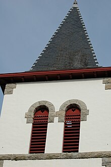 Ang Bell Tower sa Simbahan ni Méharin