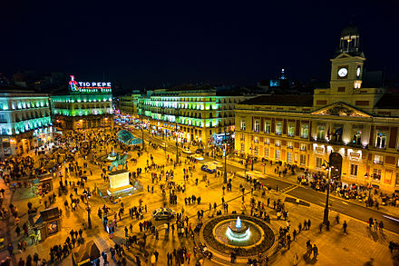 Nightlife in Puerta del Sol