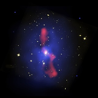 <span class="mw-page-title-main">MS 0735.6+7421</span> Galaxy cluster in the constellation Camelopardalis