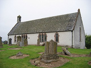 Madderty village in Perth and Kinross, Scotland, UK