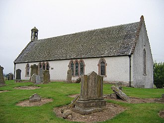 The parish church in Madderty was built in 1689 and remodeled in 1867 Madderty Parish Church.jpg