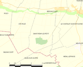 Poziția localității Saint-Remy-le-Petit