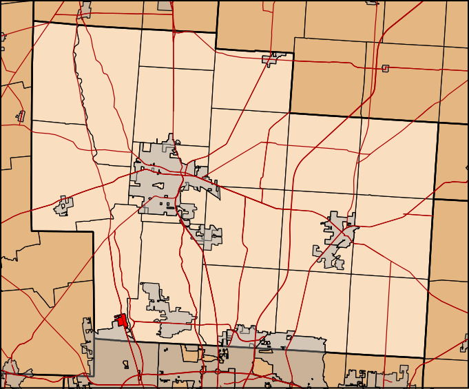 File:Map of Delaware County, Ohio highlighting Shawnee Hills.svg