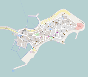 300px map of nesebar old town