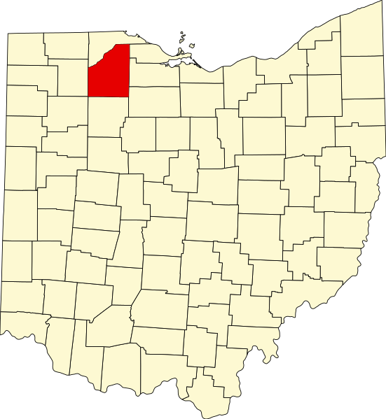 Fil:Map of Ohio highlighting Wood County.svg