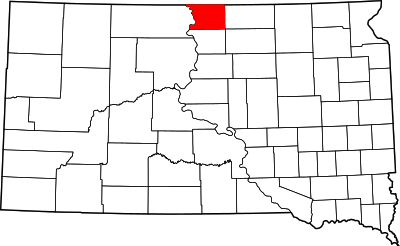 Map of South Dakota highlighting Campbell County.svg