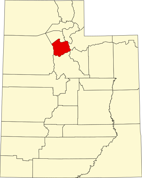 File:Map of Utah highlighting Salt Lake County.svg