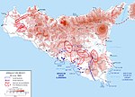 Lakaran kecil untuk Penyerbuan Bersekutu ke atas Sicily