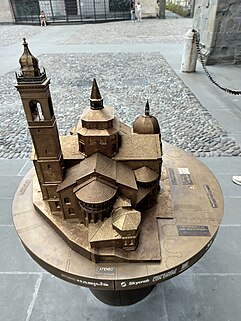 Maquette van de basiliek