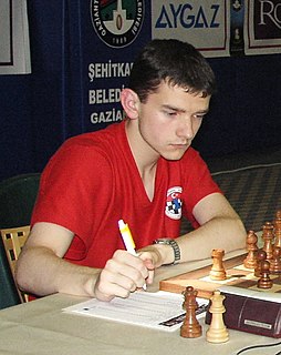 Martyn Kravtsiv Ukrainian chess player