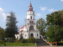 Matki Boskiej Częstochowskiej church in Mońki.JPG