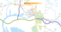 Melbourne Metro Rail Tunnel route map.svg