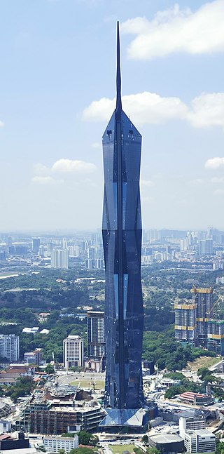 <span class="mw-page-title-main">Merdeka 118</span> Megatall skyscraper in Kuala Lumpur, Malaysia