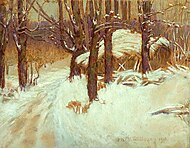 フローレンス・ヘレナ・マギリヴリー、ダンバートンの冬 (1918)