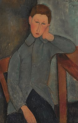 Modigliani, Amedeo - Anak Laki - Laki- Google Art Project.jpg