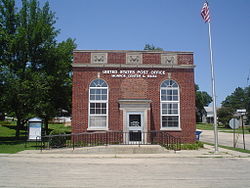Post office in Monroe Center