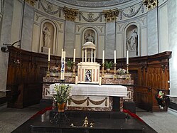 Chœur de l'église de Monthey.